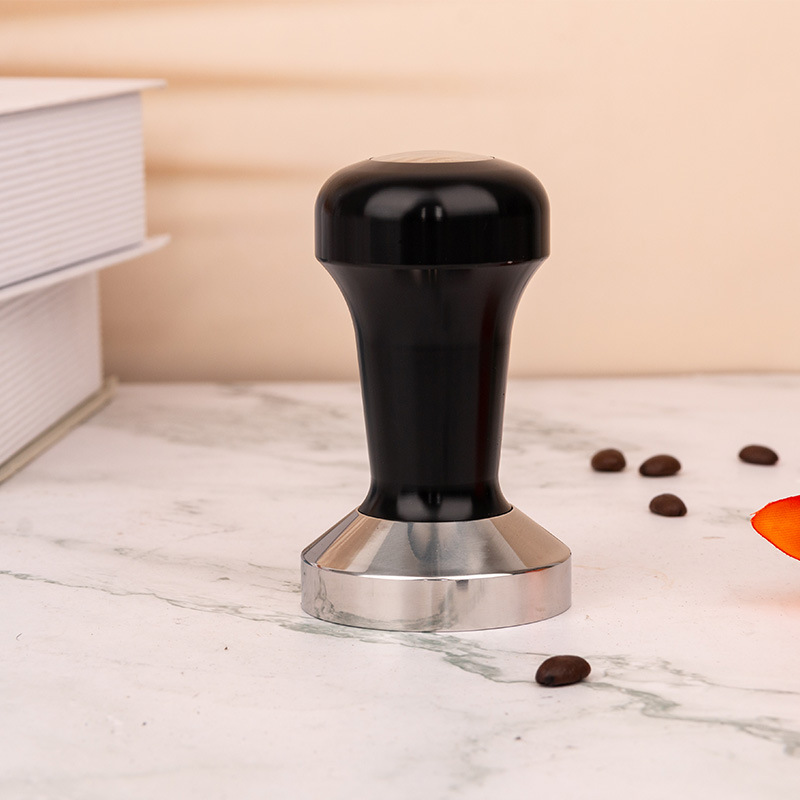 咖啡压粉器304不锈钢压粉锤实木咖啡粉填压器