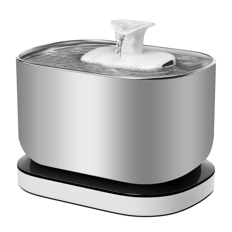 Detachable Wireless Pet Fountain with 2 water stream 