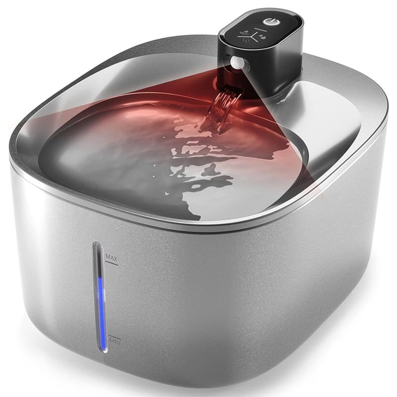 Runway Cordless Motion Sensor Cat Water Fountain