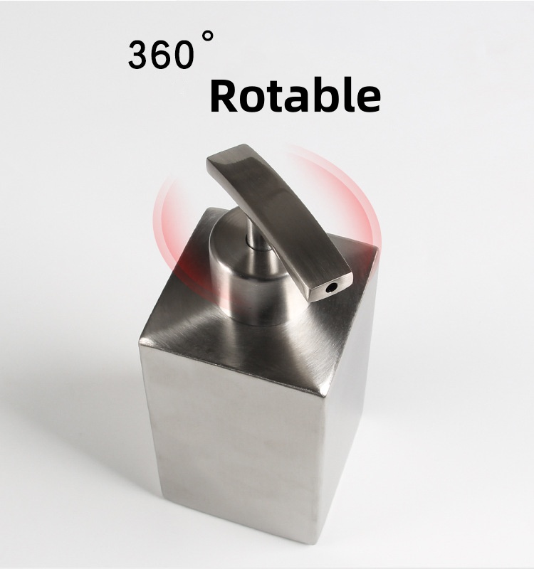 stainless steel soap dispenser 