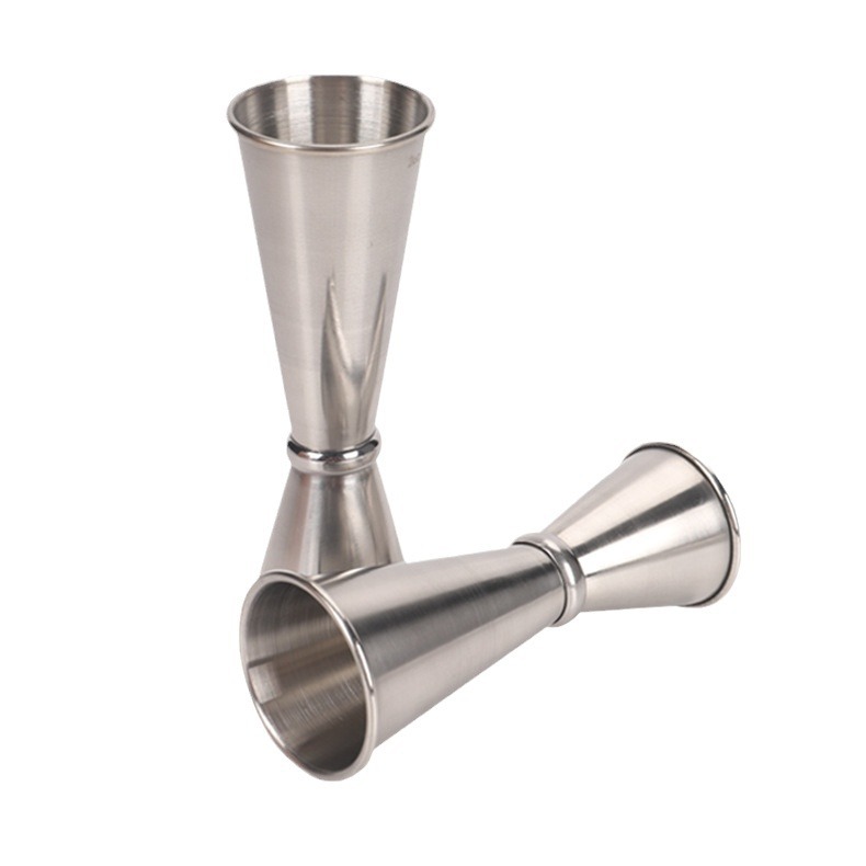Jigger for Bartending, Double Cocktail Jigger Japanese Premium 304 Stainless Steel Jigger 2 OZ 1 OZ with Measurements Inside