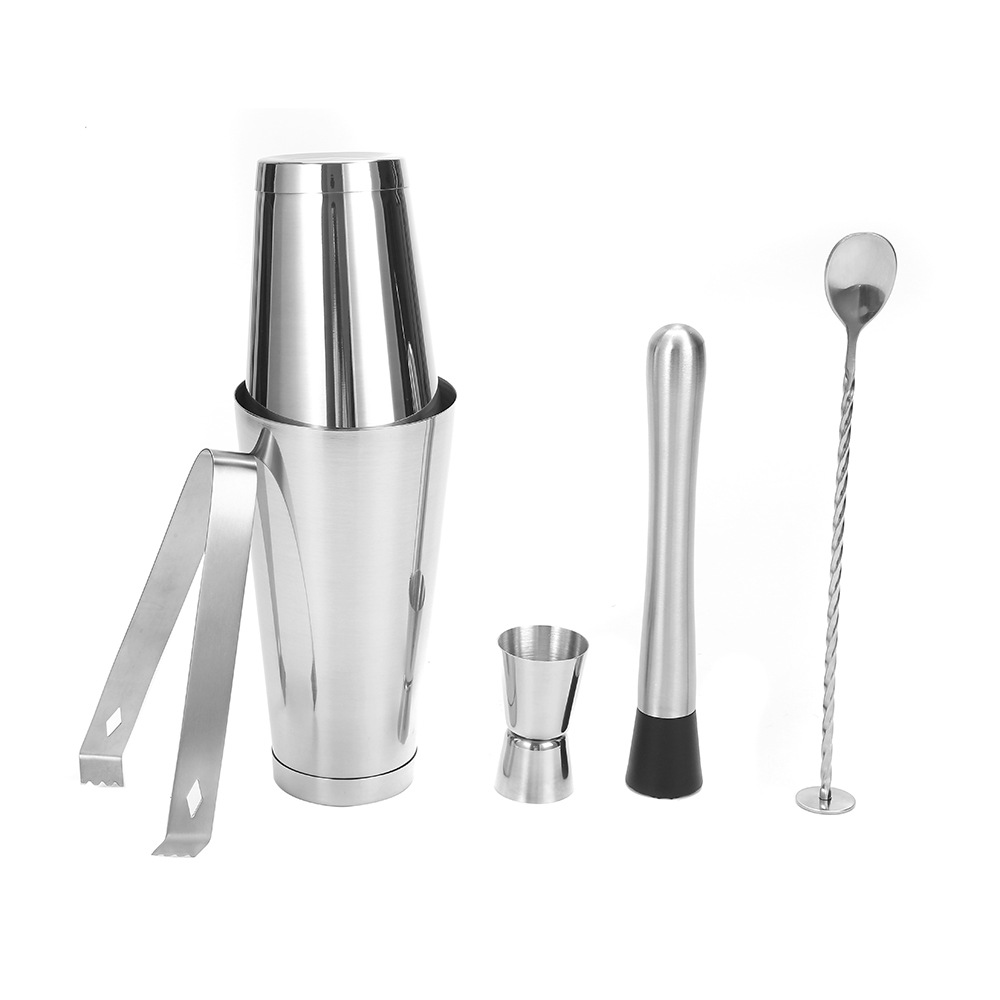 Boston Shaker Cocktail Set Bartender Kit